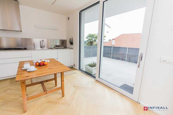 Finestre alluminio anta a scomparsa